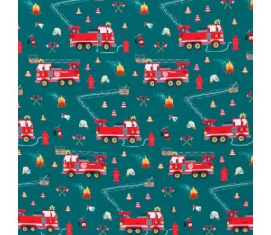 Jersey - Feuerwehr petrol Sandra Kretzmann